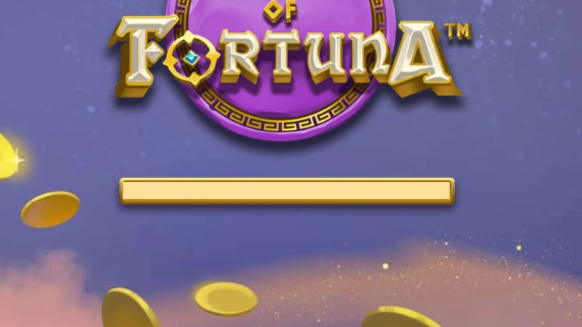 Tampilan visual slot Rise of Fortuna dengan estetika Romawi Kuno
